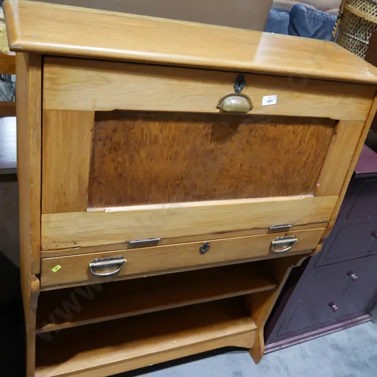 Drop front desk