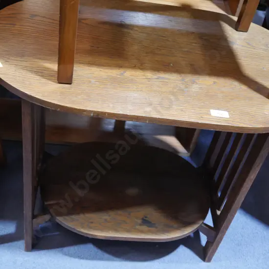 2 tier hall table