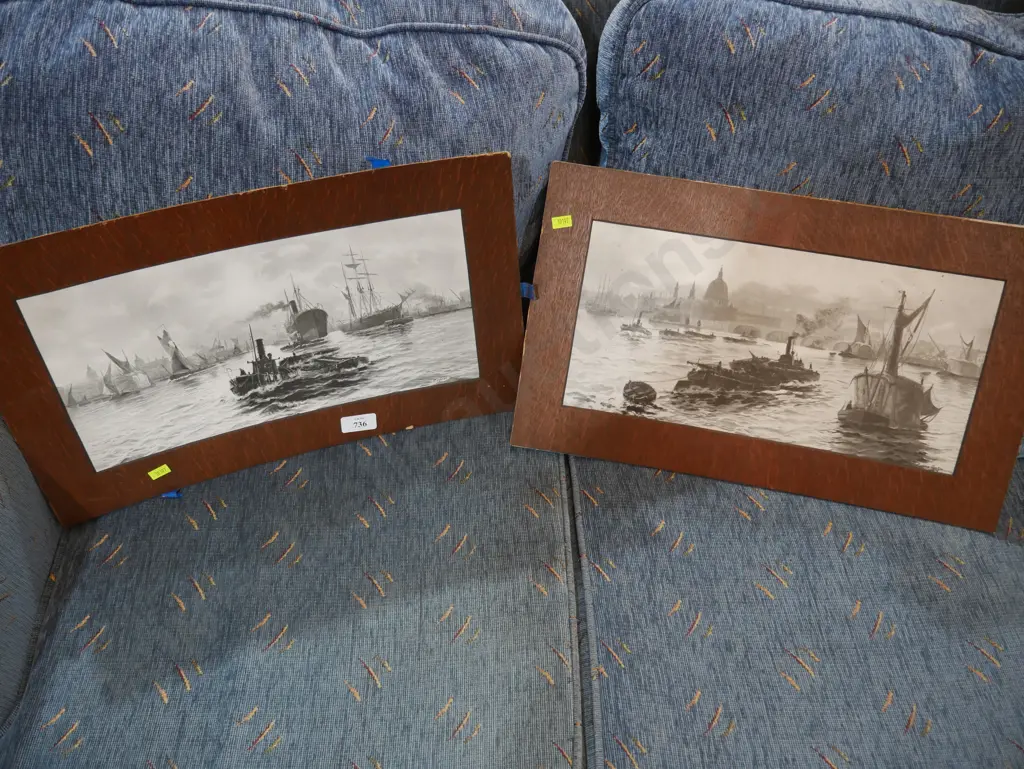 2 Eugene Fletcher unframed prints Image 1++