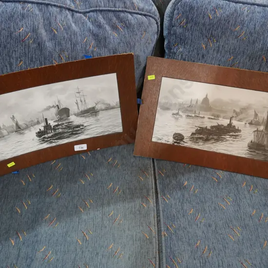 2 Eugene Fletcher unframed prints