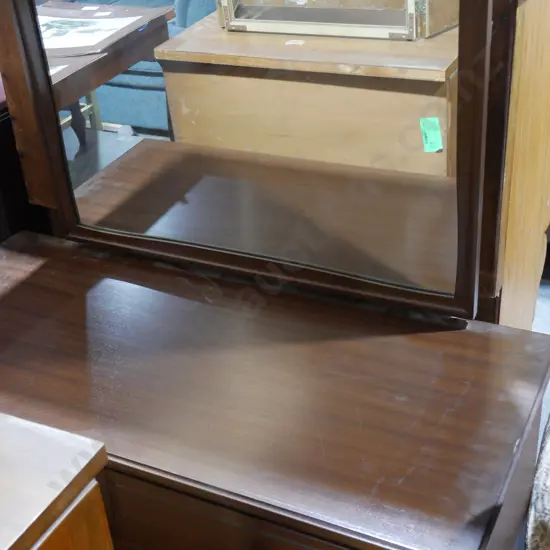 Mirror back dresser