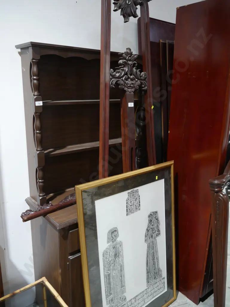 Large artist easel and print Image 1++