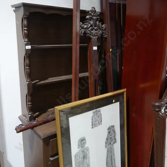 Large artist easel and print