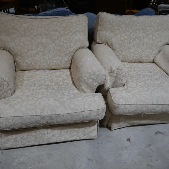 2 arm chairs