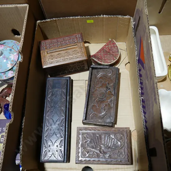 Wooden boxes