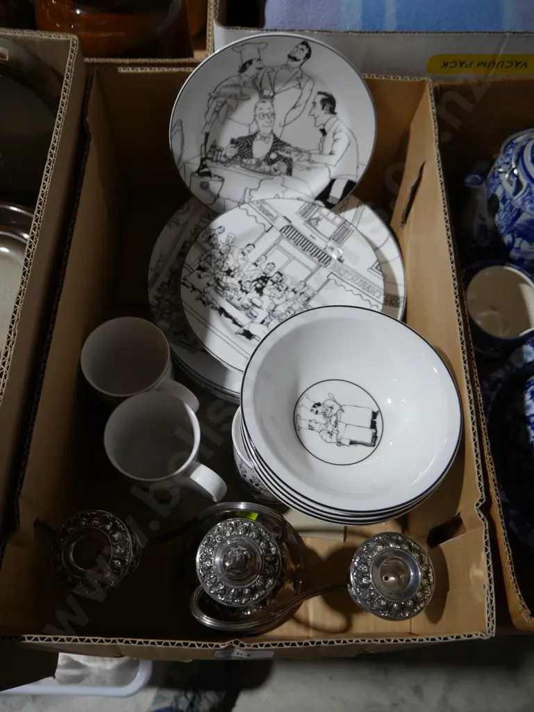 Candelabra, dinner set Image 1++