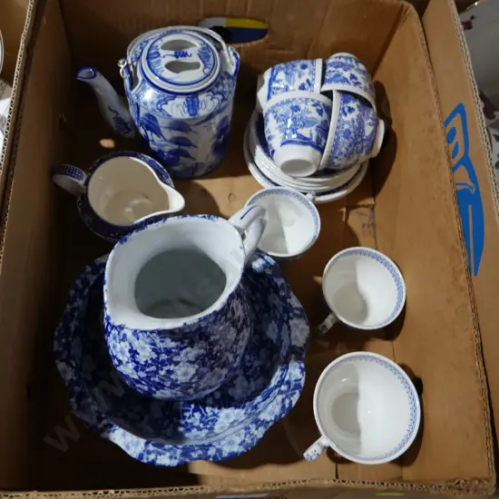 Blue and white china