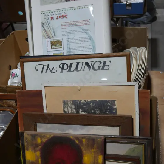 Box of artworks