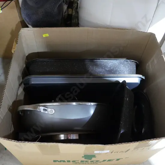 Cooking trays, pan etc