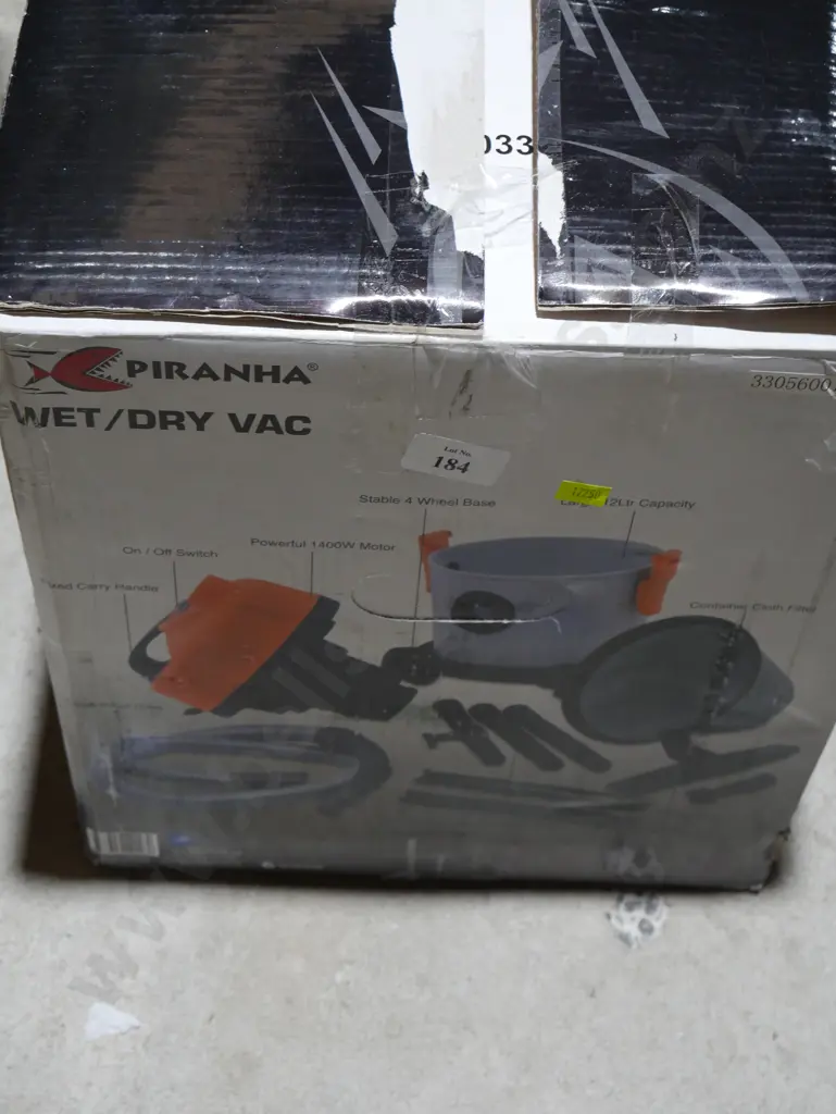 Piranha wet and dry vac Image 1++