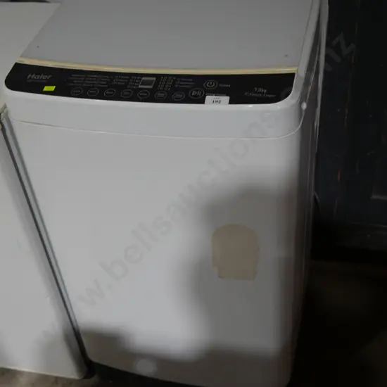 Haier washing machine