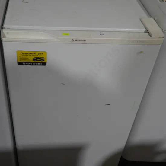 Simpson bench high fridge
