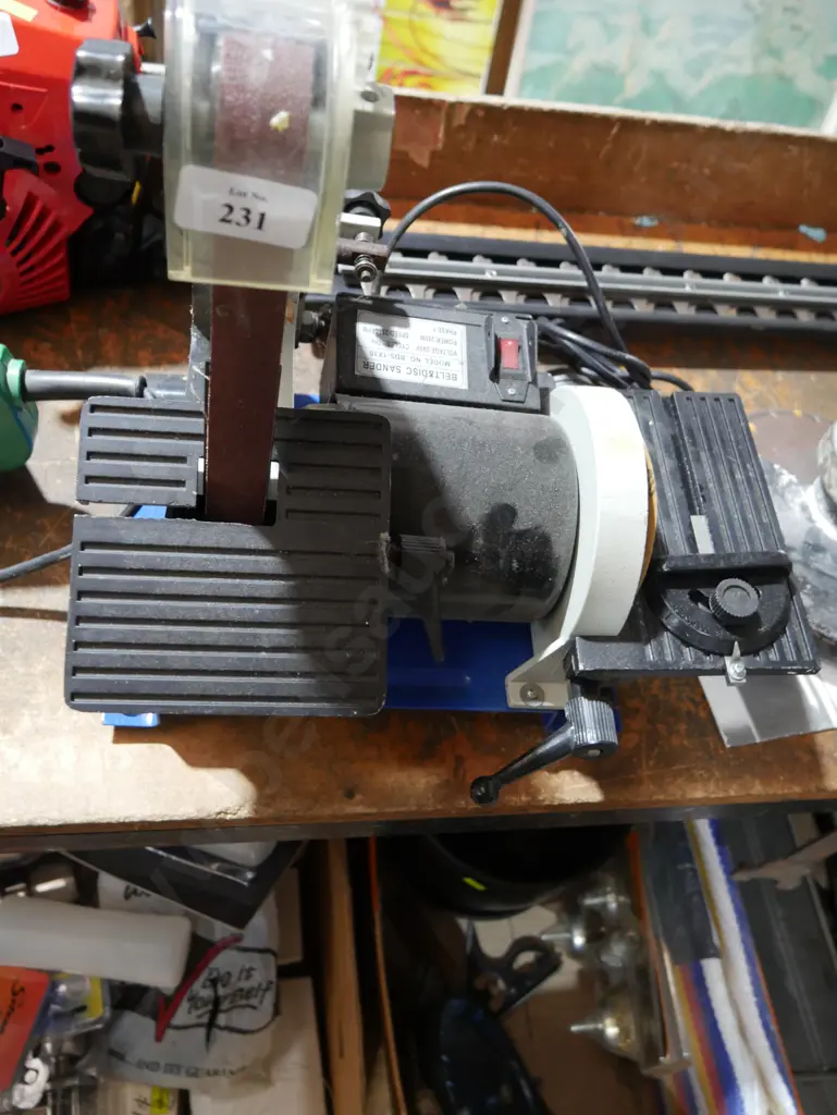 Belt and disc sander Image 1++
