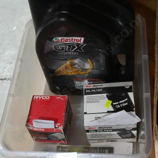 Oil and oil filters