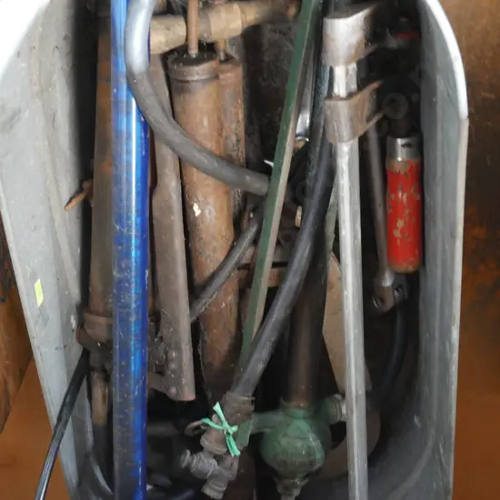 Clamp, pump etc