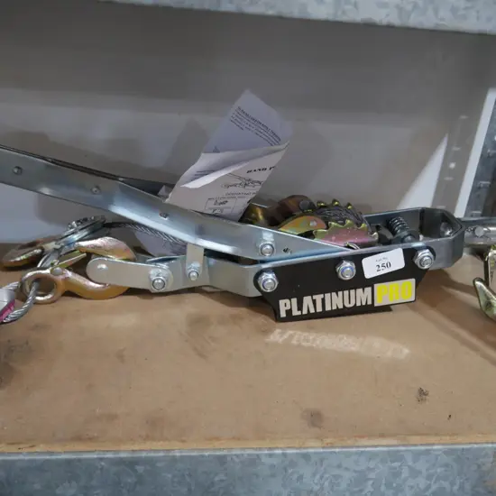 Platinum Pro 4 ton ratchet puller
