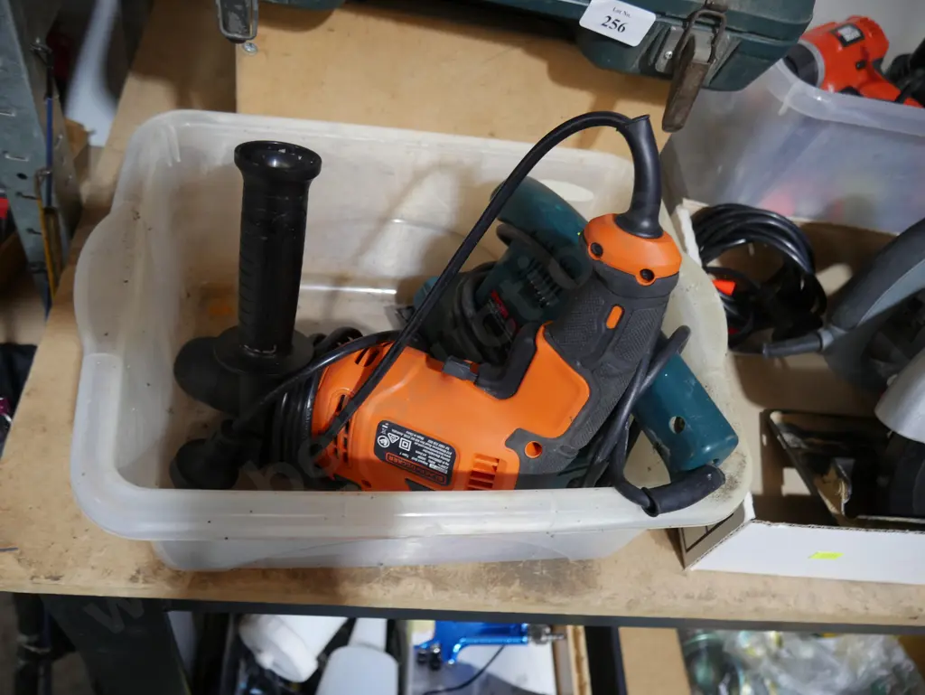 Black & Decker drill, Ryobi sander Image 1++