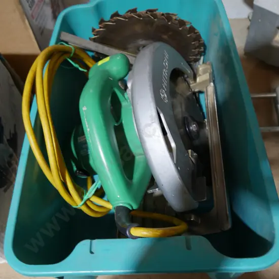 Hitachi circular saw