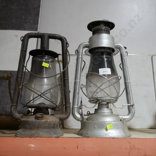 2 lanterns