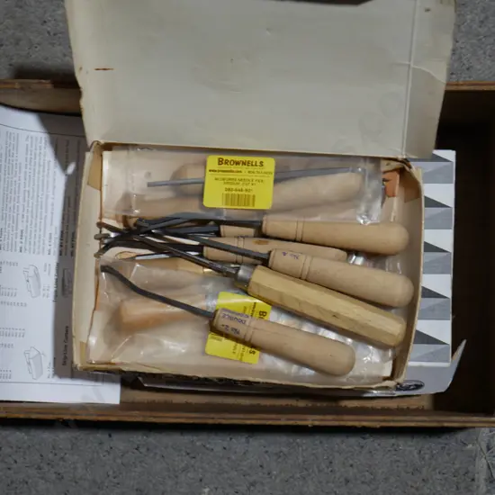 Gunstock checkering toolkits