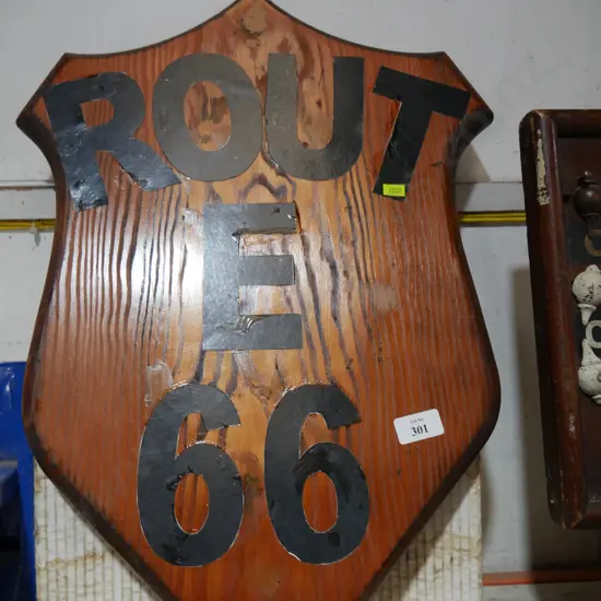 Route 66 sign