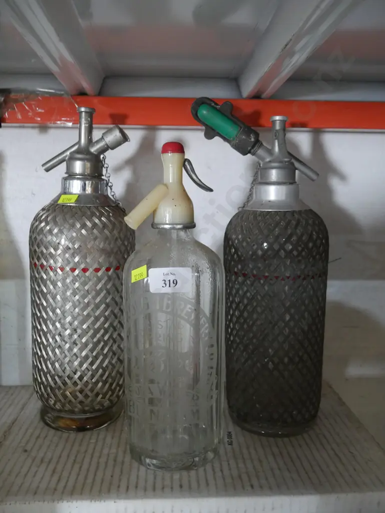 3 soda syphons Image 1++