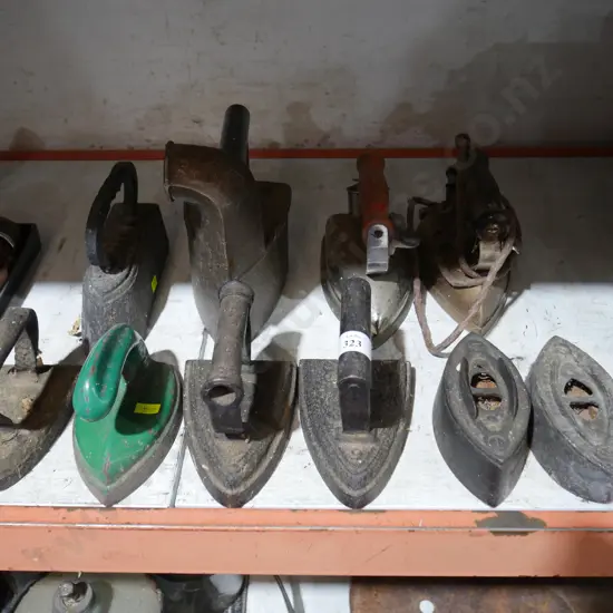 Sad irons etc