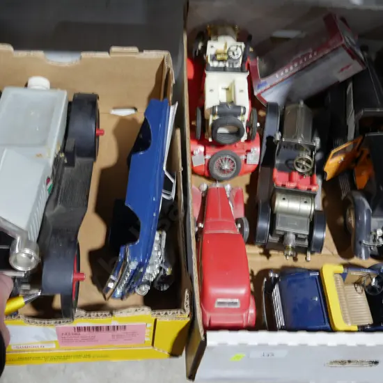 Assorted decanter cars