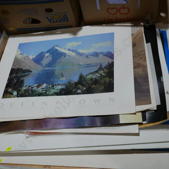 Assorted posters etc