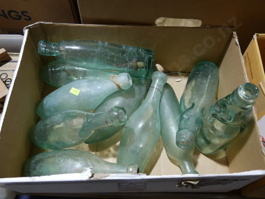Assorted glass bottles Image 1++