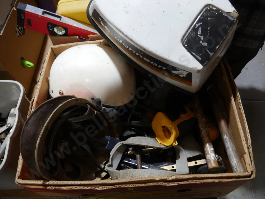 Helmets, assorted tools Image 1++