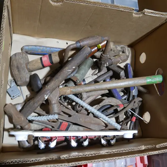 Assorted hand tools