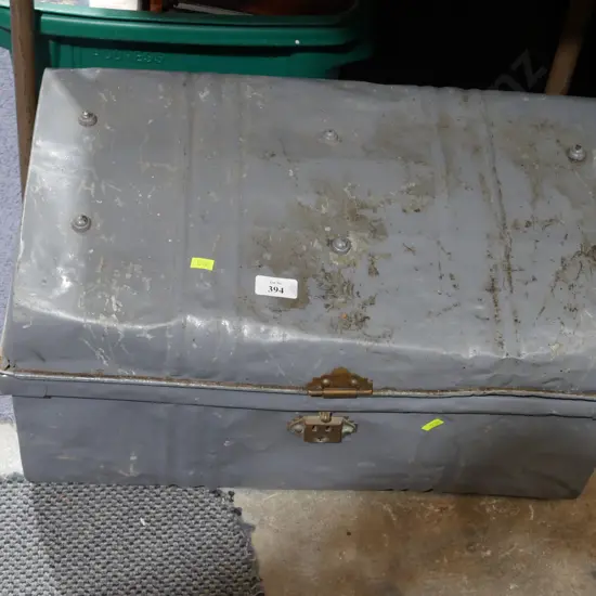 Tin trunk