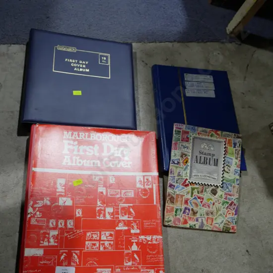 First day cover albums
