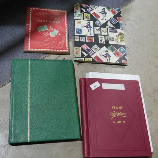 Stamp albums