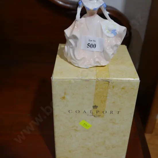 Coalport Sharon figurine with box