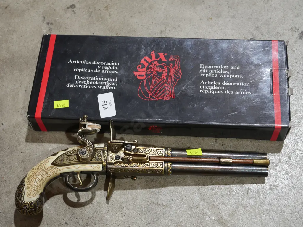 Denix replica pistol flintlock Image 1++