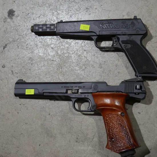 2 target pistols
