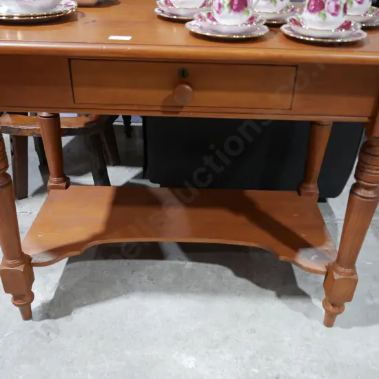 One drawer console table