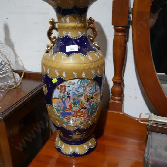 Pair of large Oriental vases