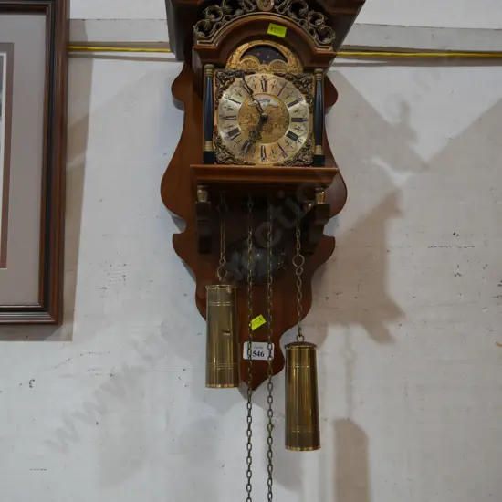 Warmink sallander wall clock