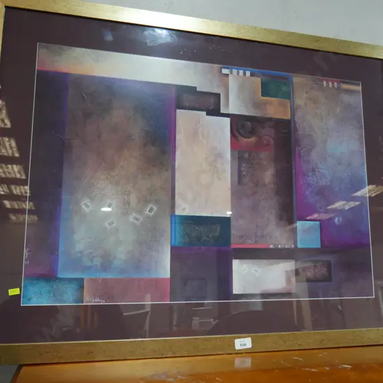 Framed artwork