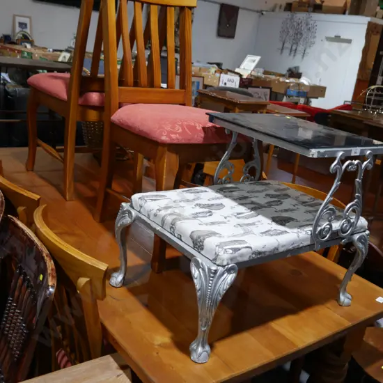 Dining table and 6 chairs