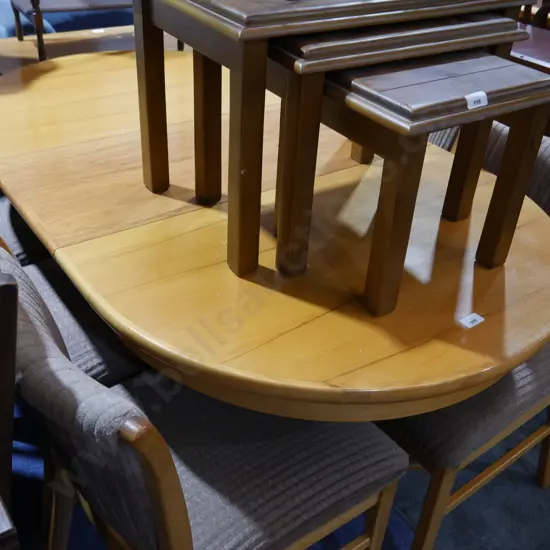 Dining table and 6 chairs