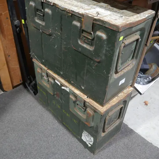2 ammo cases