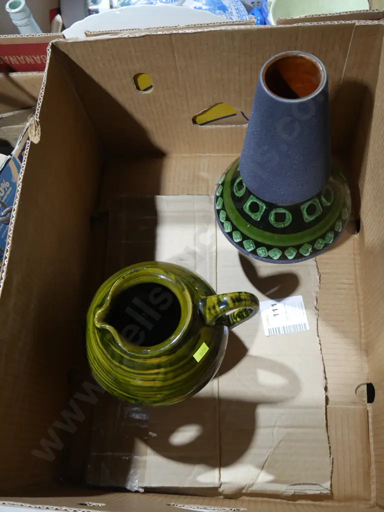 West German vase, pottery jug Image 1++