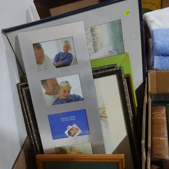 Assorted art and frames