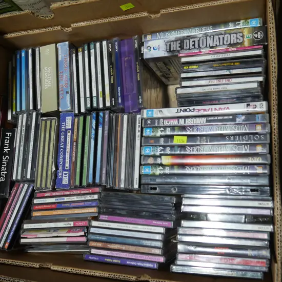 CDs and DVDs