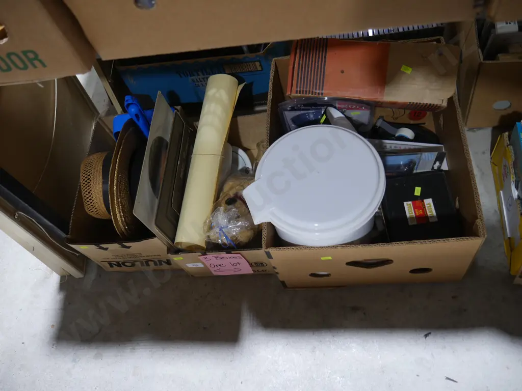 Three boxes of sundries Image 1++