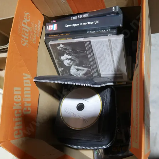 DVDs and CDs